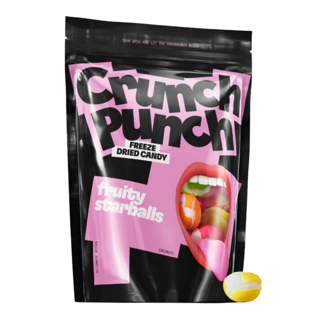 Crunch Punch Fruity Starballs 50g