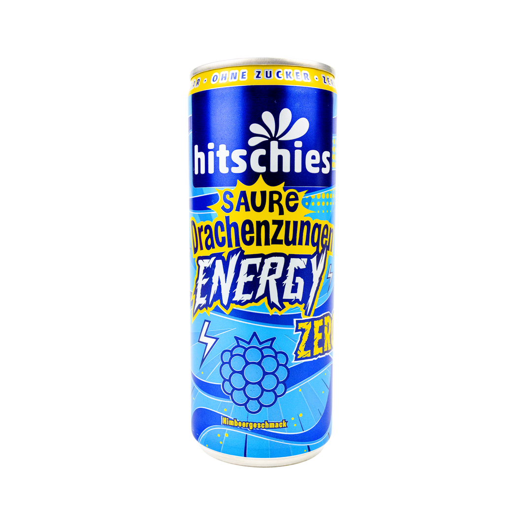 Saure Drachenzungen Energy Zero Blau